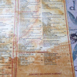 Trappola Teplice menu
