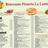 La Lanterna Pizzeria Carte