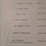 Da Cuore Menu
