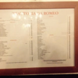 Trattoria Romeo Carta