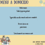 Agriturismo Antiche Macine menu