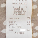 Caffe Corso Garibaldi 134 menu
