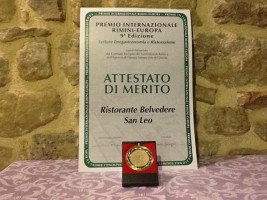 Osteria Belvedere menu