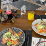 Hustle N' Flow Eatery food