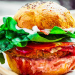 Flower Burger À l'intérieur