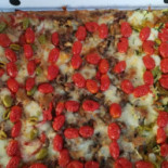 Pizzagrium Agri Pizzeria, Torta Al Testo Nourriture