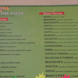 Manu's Pizza Carta
