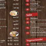 N&a Kebab menu