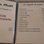 Dumatt menu