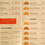 Pizzan menu