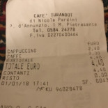 Cafe Turandot Carte