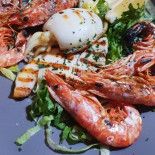 Blue Iris Bar Restaurant Nourriture
