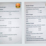 The Burger Grill Carta
