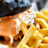 Paradise Hamburger E Chips food