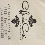 Caffe Dei Corsi Nourriture