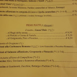 Pizzeria Osee menu