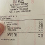 Lido Malibu Nourriture