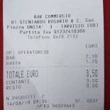 Commercio Tarvisio menu
