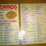 Pizzamos Carte