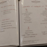 Pastamore E Fantasia menu