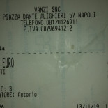 Vanzi Neapolitan Coffee Carte