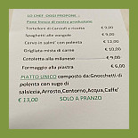 Trattoria Bevera Carte
