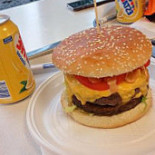 Hamburger Chips Food