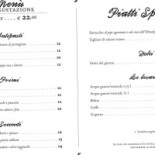 Da Frasca Menu