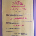 Cinese La Pagoda menu