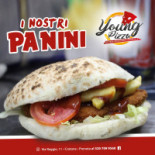 Young Pizza Comida