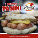 Young Pizza Comida