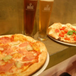 Pasta Pizza food