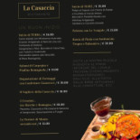La Casaccia Comida