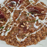 Manzo Steakhouse food