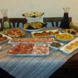 La Gallina Felice Comida