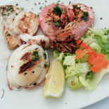 Blue Iris Bar Restaurant Nourriture