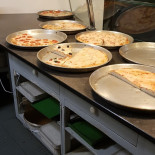 Pizza Al Trancio food