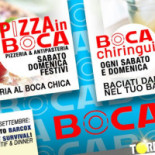 Pizza In Boca Nourriture