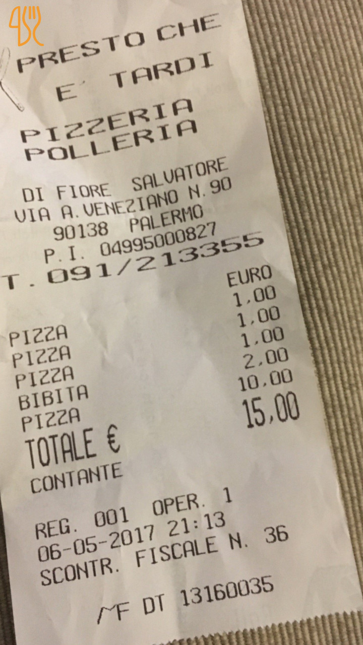 Presto Che E Tardi Carta
