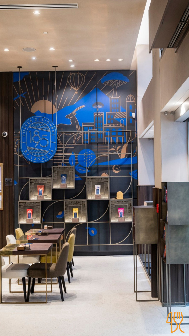 Flagship Store Lavazza Dentro
