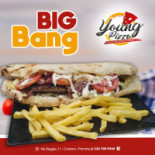Young Pizza Comida
