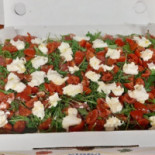 Pizza Dal Capitano food