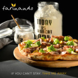 Farinando Pizza Alla Pala Comida