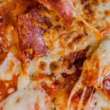 Karma Pizza Al Trancio food