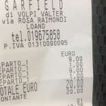 Garfield Nourriture