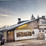 Rifugio Larin outside