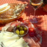 Wein Sektlaube Koessler Comida