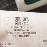 Casa Del Caffe Carte