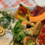 Trattoria Rosa Bianca food