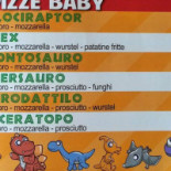 Jurassic Pizza Nourriture